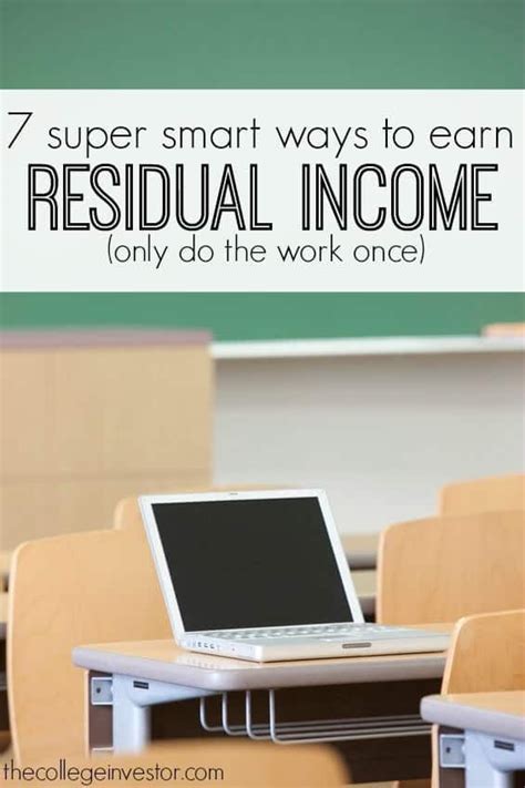 residual income from the smart card|7 Of The Best Ways To Build Residual Income.